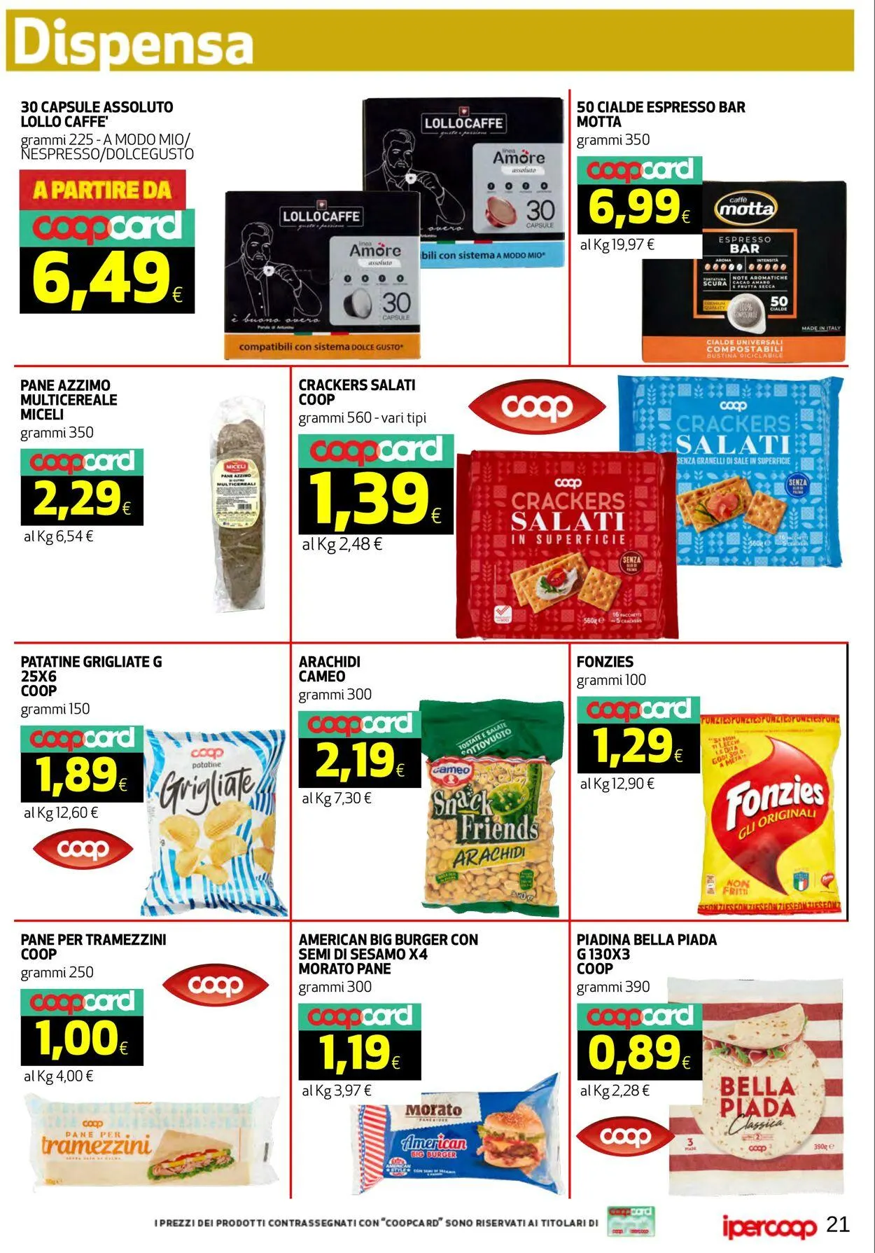 Coop Volantino attuale da 4 giugno a 12 giugno di 2025 - Pagina del volantino 21
