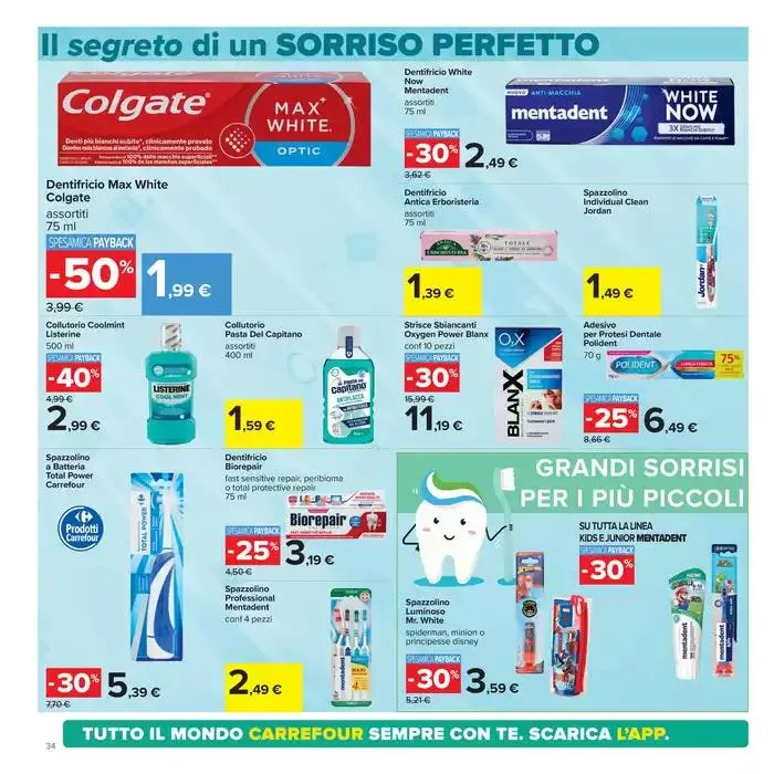 Sconti di pasqua da 8 aprile a 21 aprile di 2025 - Pagina del volantino 34