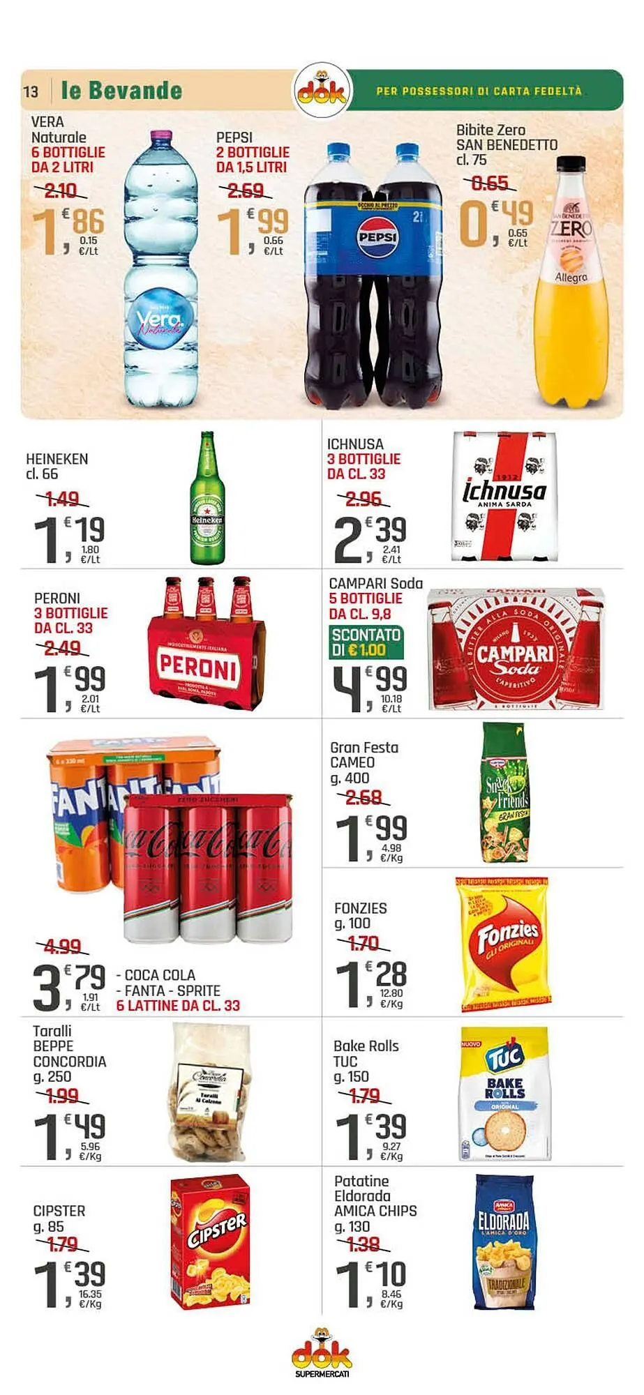 Volantino Supermercati Dok da 4 dicembre a 14 dicembre di 2025 - Pagina del volantino 13