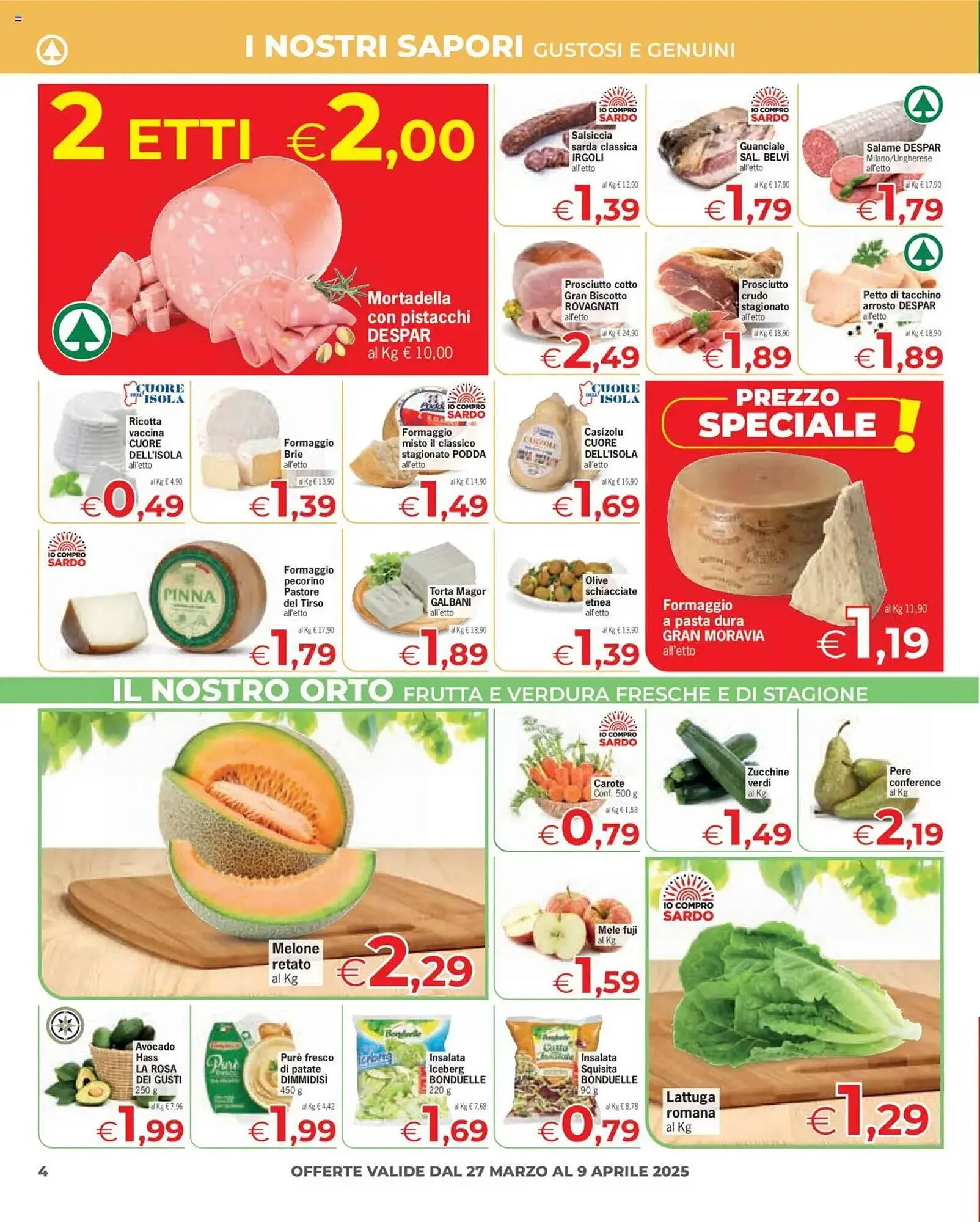 Volantino Despar da 27 marzo a 9 aprile di 2025 - Pagina del volantino 4