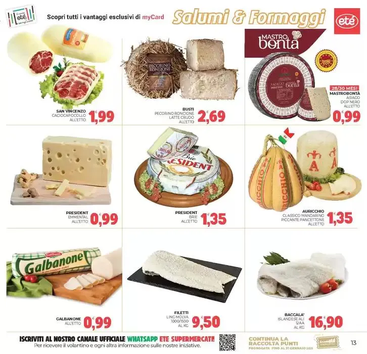 Qualita a prezzo bloccato da 10 dicembre a 26 dicembre di 2024 - Pagina del volantino 13