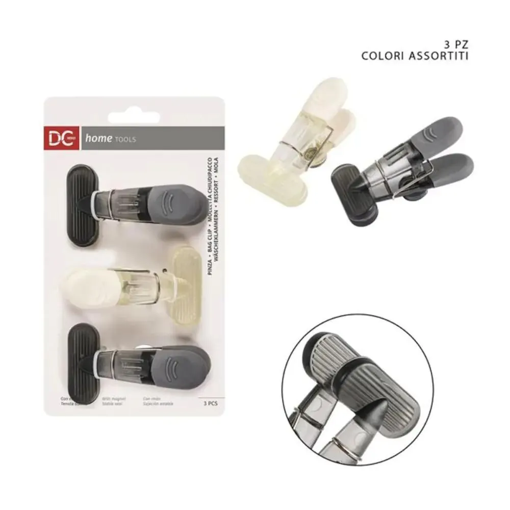 Mollette chiudipacco 5.4cm - 3pz