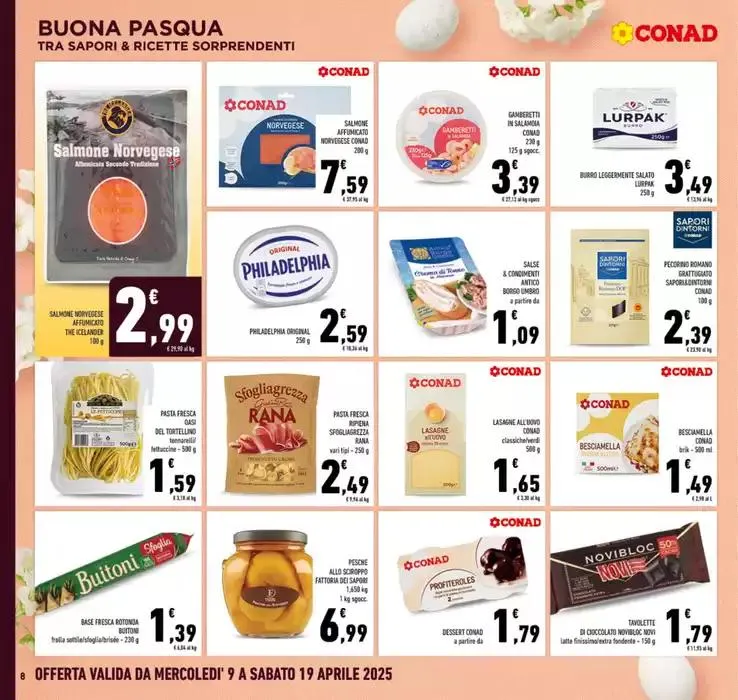 Buona Pasqua da 9 aprile a 19 aprile di 2025 - Pagina del volantino 8