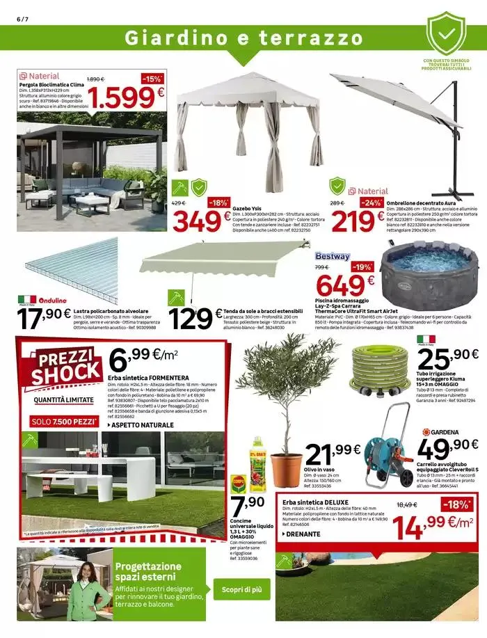 Progetti di primavera da Leroy Merlin! da 2 aprile a 5 maggio di 2025 - Pagina del volantino 6