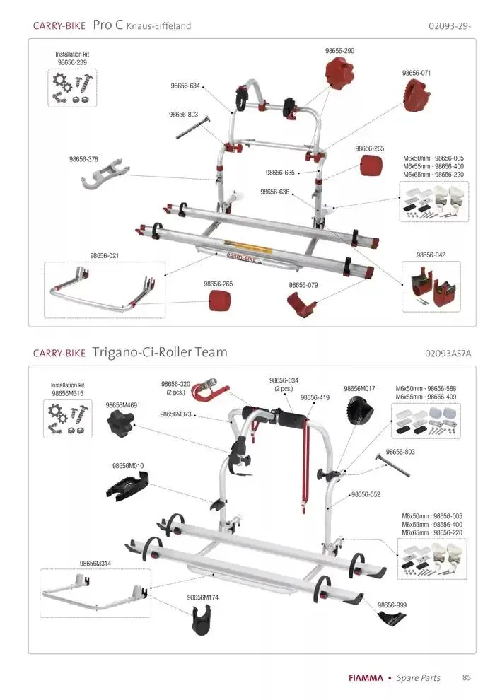 Spare parts catalogo 2025 da 14 gennaio a 31 dicembre di 2025 - Pagina del volantino 85