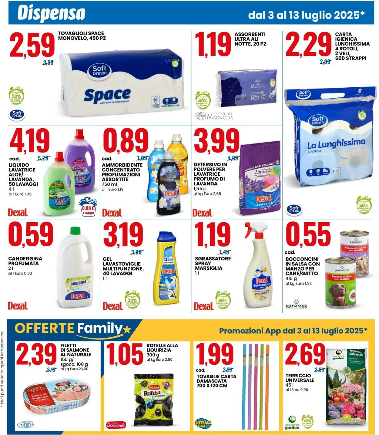 EURO Spin Volantino attuale da 3 luglio a 13 luglio di 2025 - Pagina del volantino 7