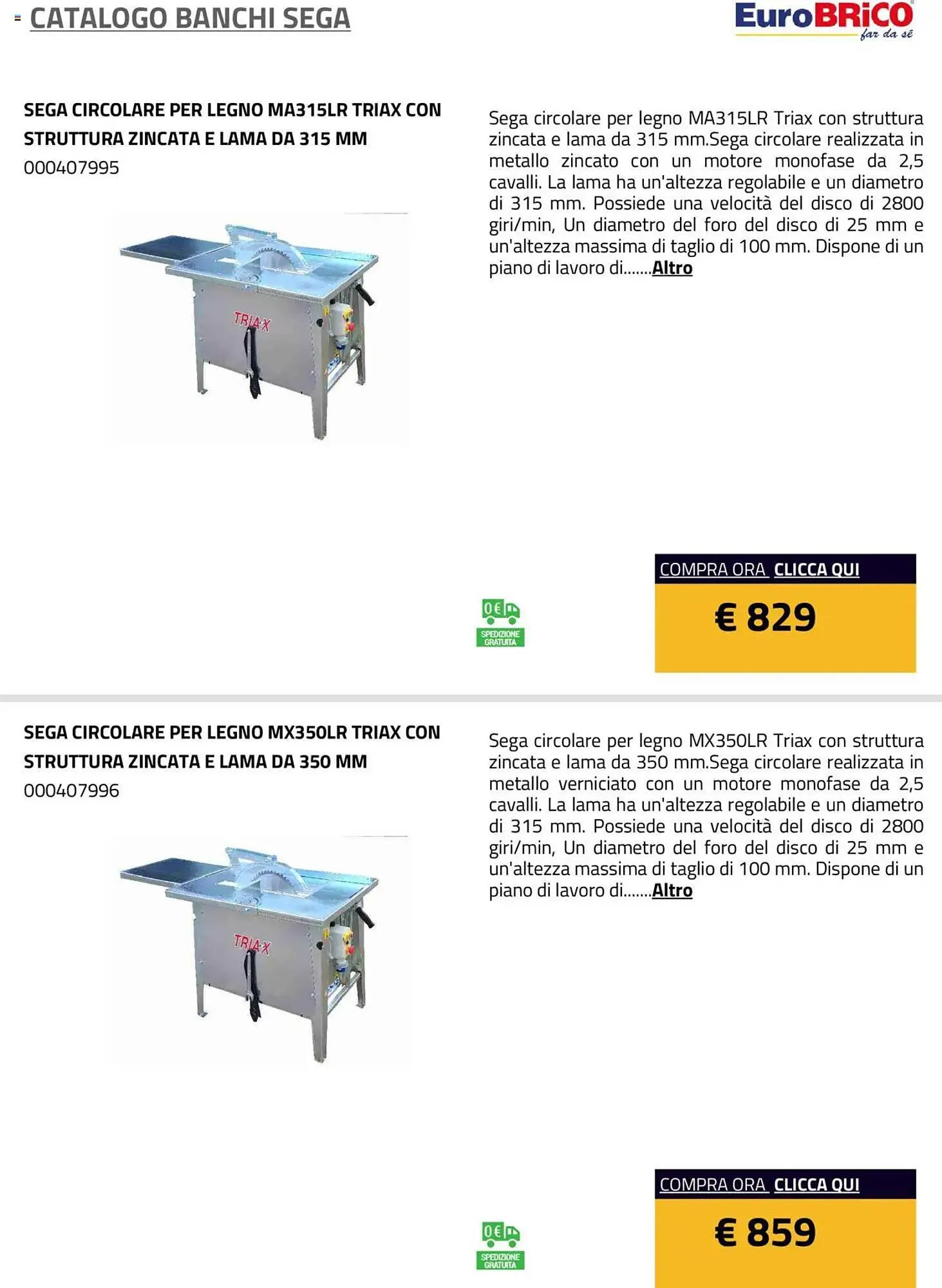 Volantino Eurobrico da 23 luglio a 31 dicembre di 2025 - Pagina del volantino 6