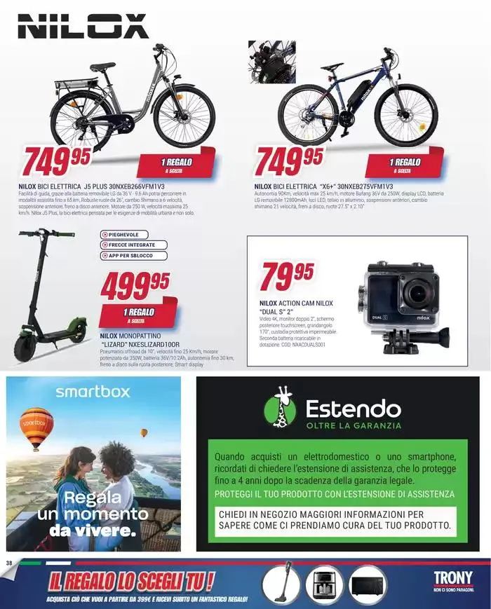 Il regalo lo scegli tu da Trony! da 12 aprile a 7 maggio di 2025 - Pagina del volantino 38