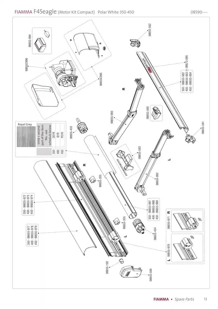 Spare parts catalogo 2025 da 14 gennaio a 31 dicembre di 2025 - Pagina del volantino 13