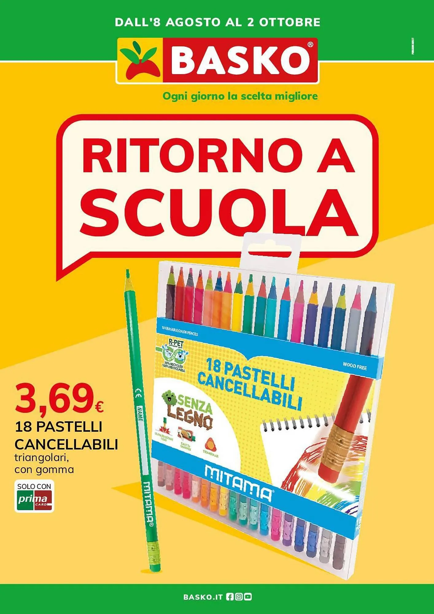 Volantino Basko da 8 agosto a 2 ottobre di 2023 - Pagina del volantino 1
