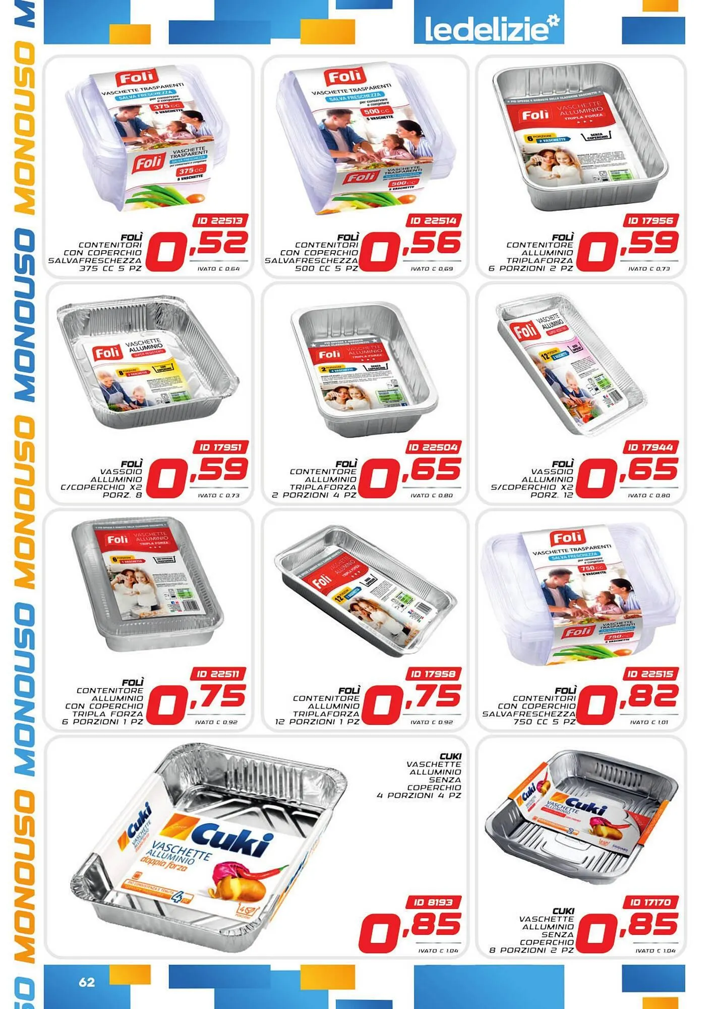 Volantino Le Delizie del Sud da 17 marzo a 31 marzo di 2025 - Pagina del volantino 62