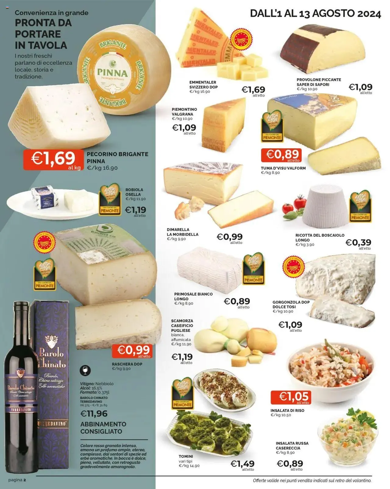 Volantino Mercatò da 1 agosto a 13 agosto di 2024 - Pagina del volantino 2