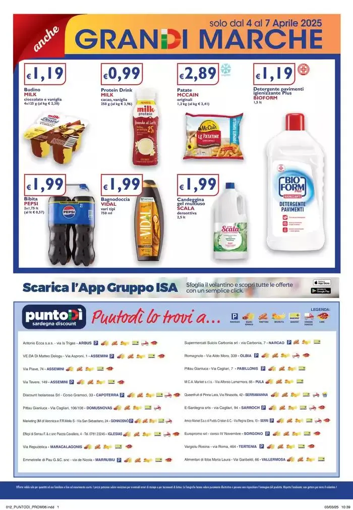 Il risparmio garantito! da 26 marzo a 5 aprile di 2025 - Pagina del volantino 12