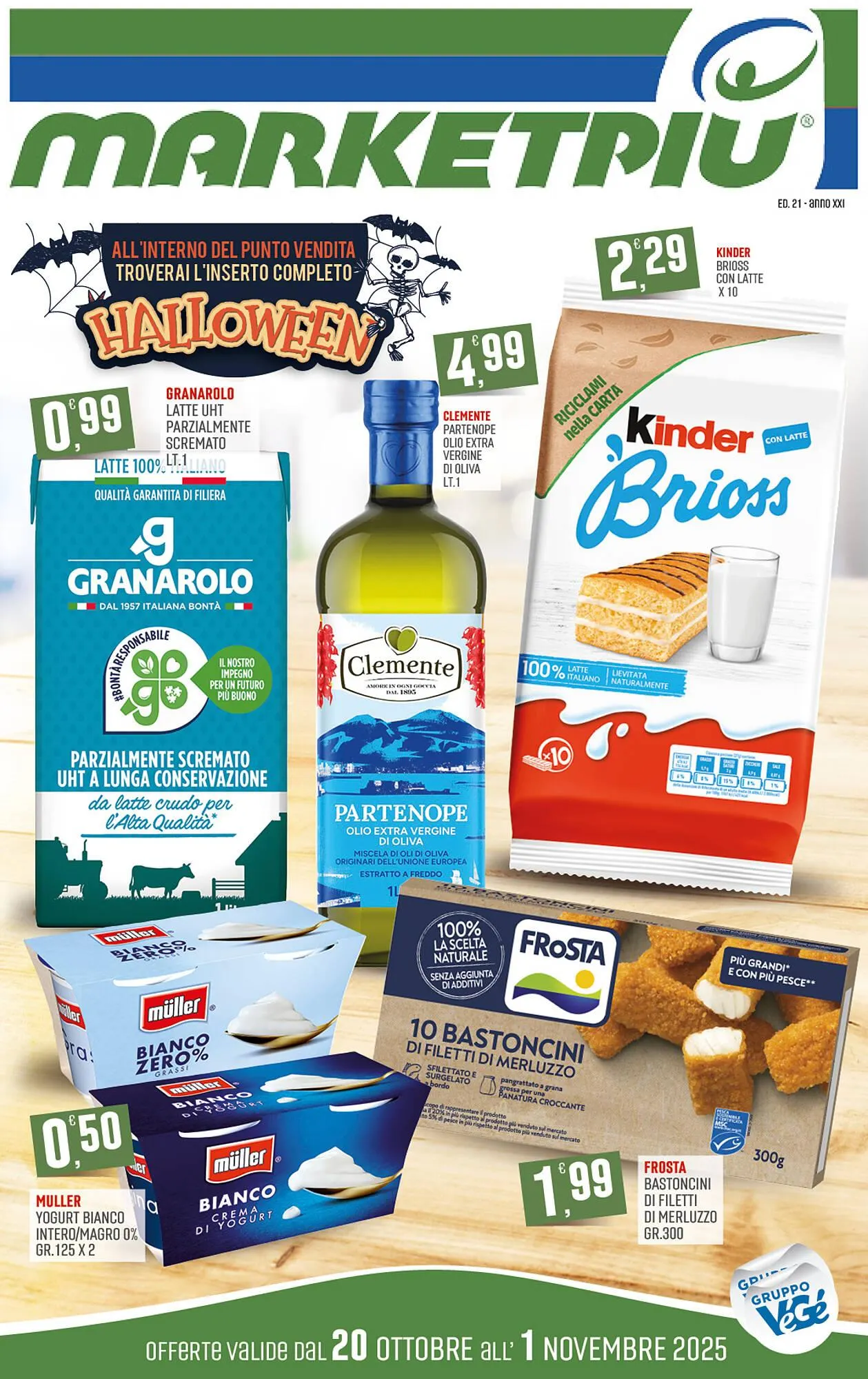 Volantino Marketpiù da 20 ottobre a 1 novembre di 2025 - Pagina del volantino 1