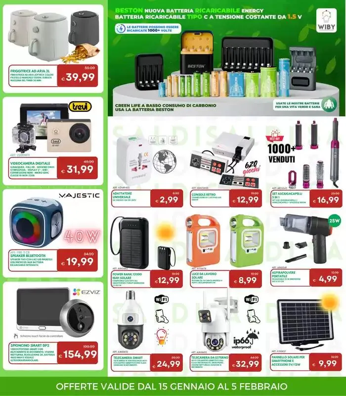 Mega Prenestina -Benvenuto 2025 da 15 gennaio a 5 febbraio di 2025 - Pagina del volantino 9