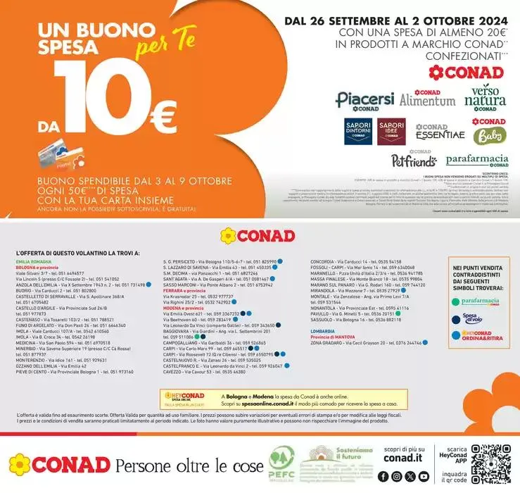 Speciale Conad da 19 settembre a 2 ottobre di 2024 - Pagina del volantino 24