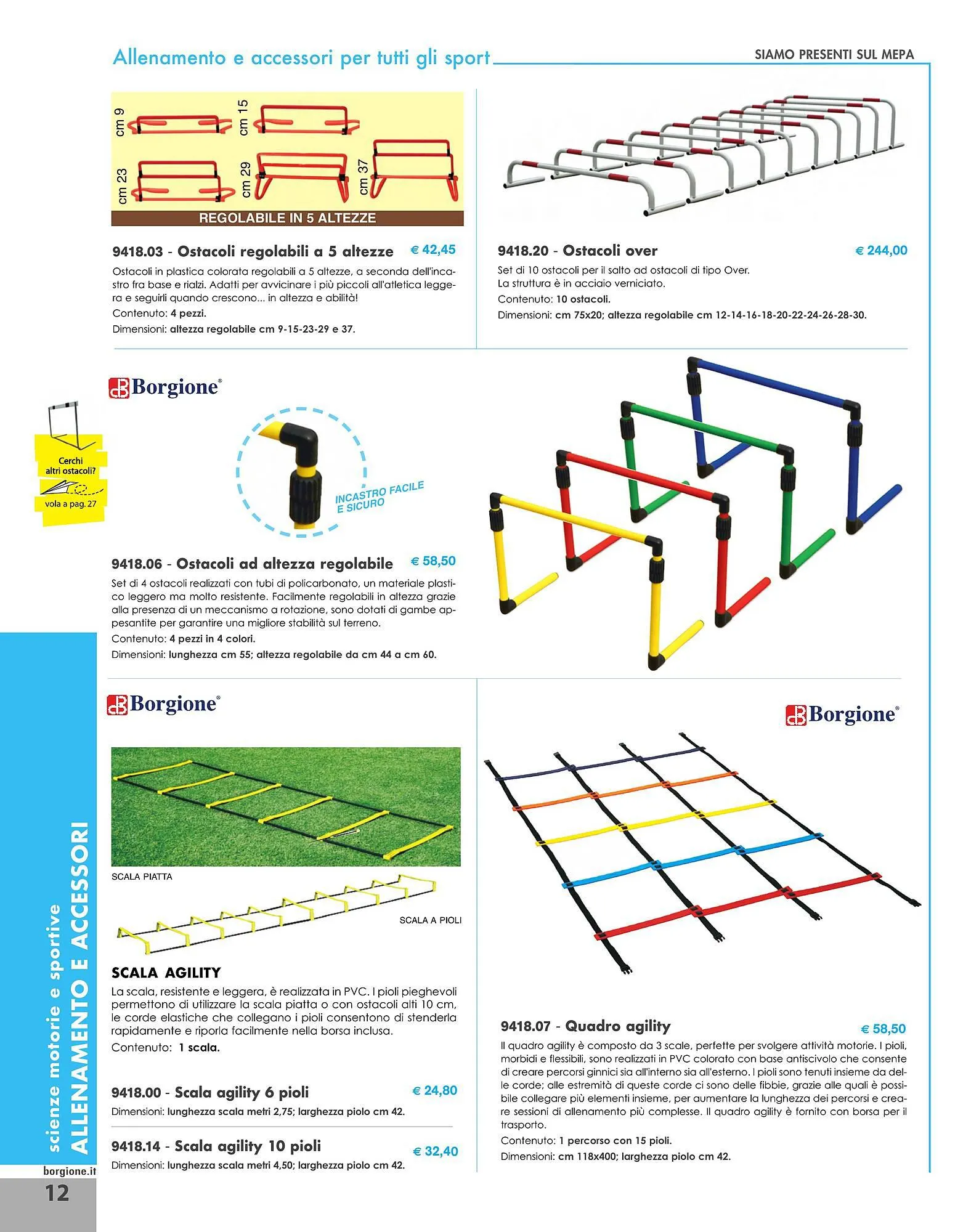 Volantino Borgione Sport da 18 gennaio a 28 dicembre di 2024 - Pagina del volantino 12