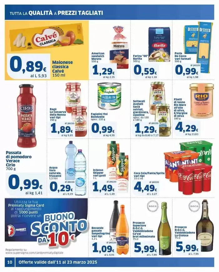 Sbocciano le offerte , Ok Sigma da 11 marzo a 23 marzo di 2025 - Pagina del volantino 10