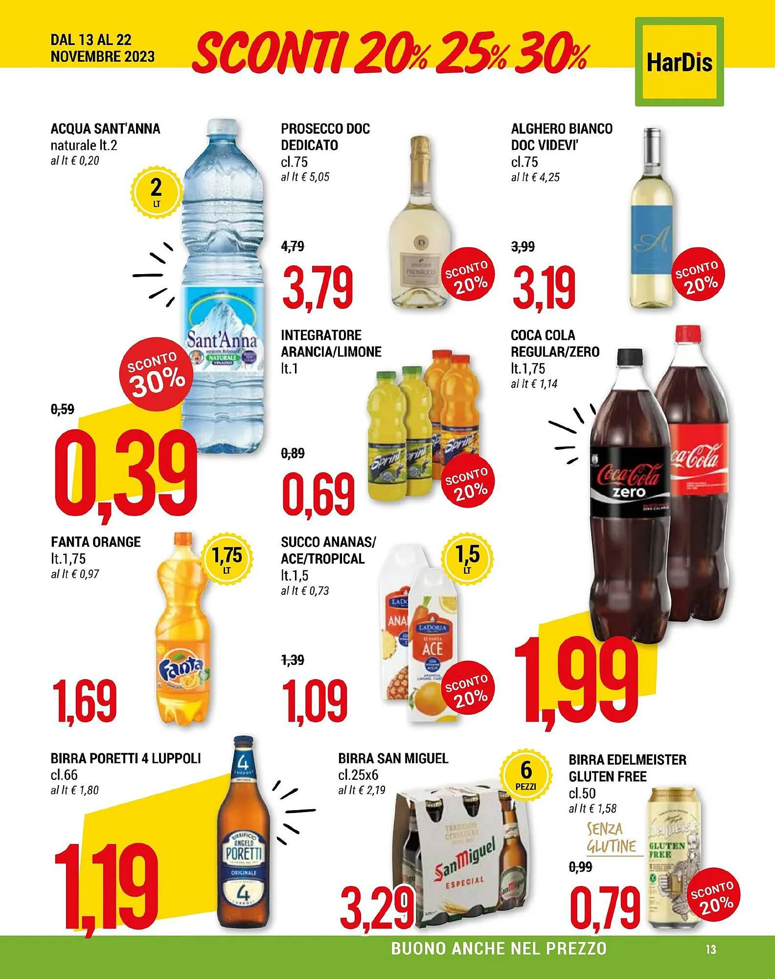 Volantino Hardis da 13 novembre a 22 novembre di 2023 - Pagina del volantino 13