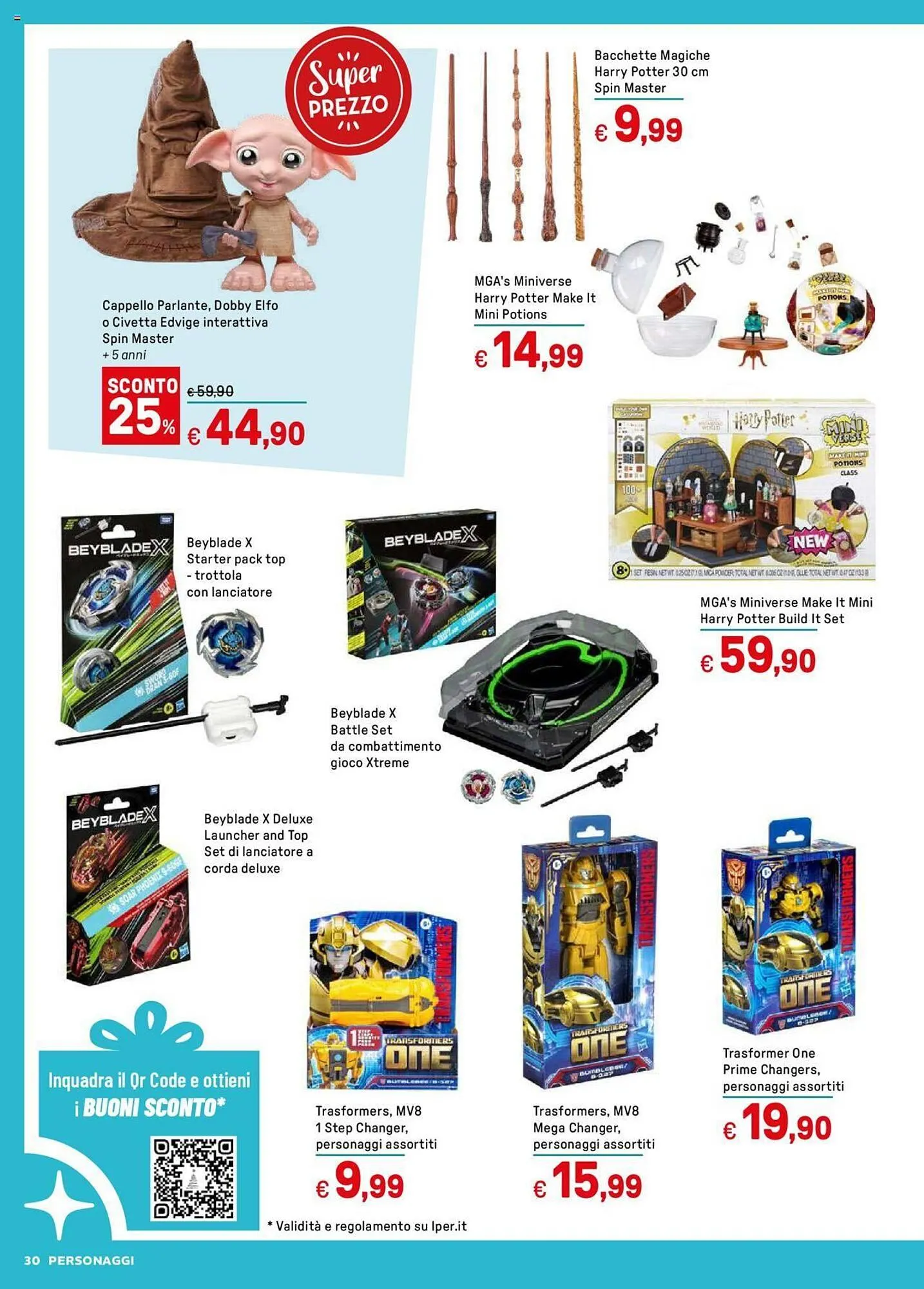 Volantino Iper La Grande da 4 novembre a 24 dicembre di 2024 - Pagina del volantino 30