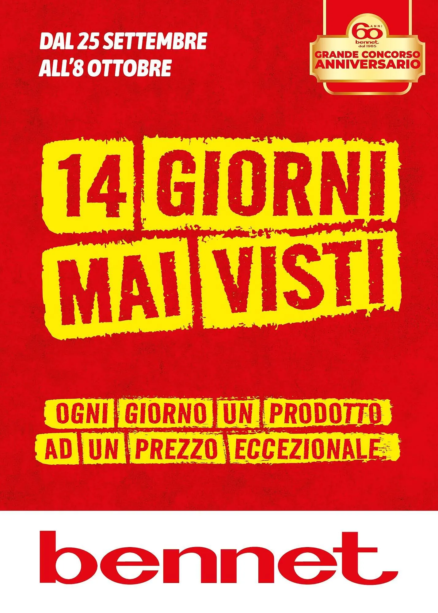 Volantino Bennet da 25 settembre a 8 ottobre di 2025 - Pagina del volantino 1