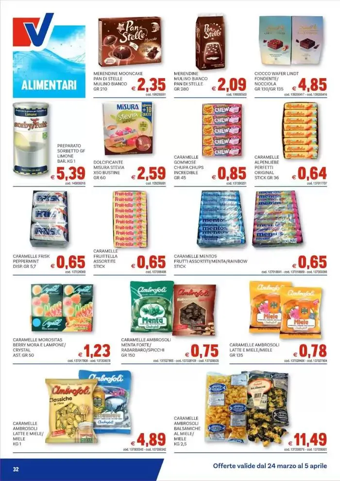 Guida alle offerte da 24 marzo a 5 aprile di 2025 - Pagina del volantino 32