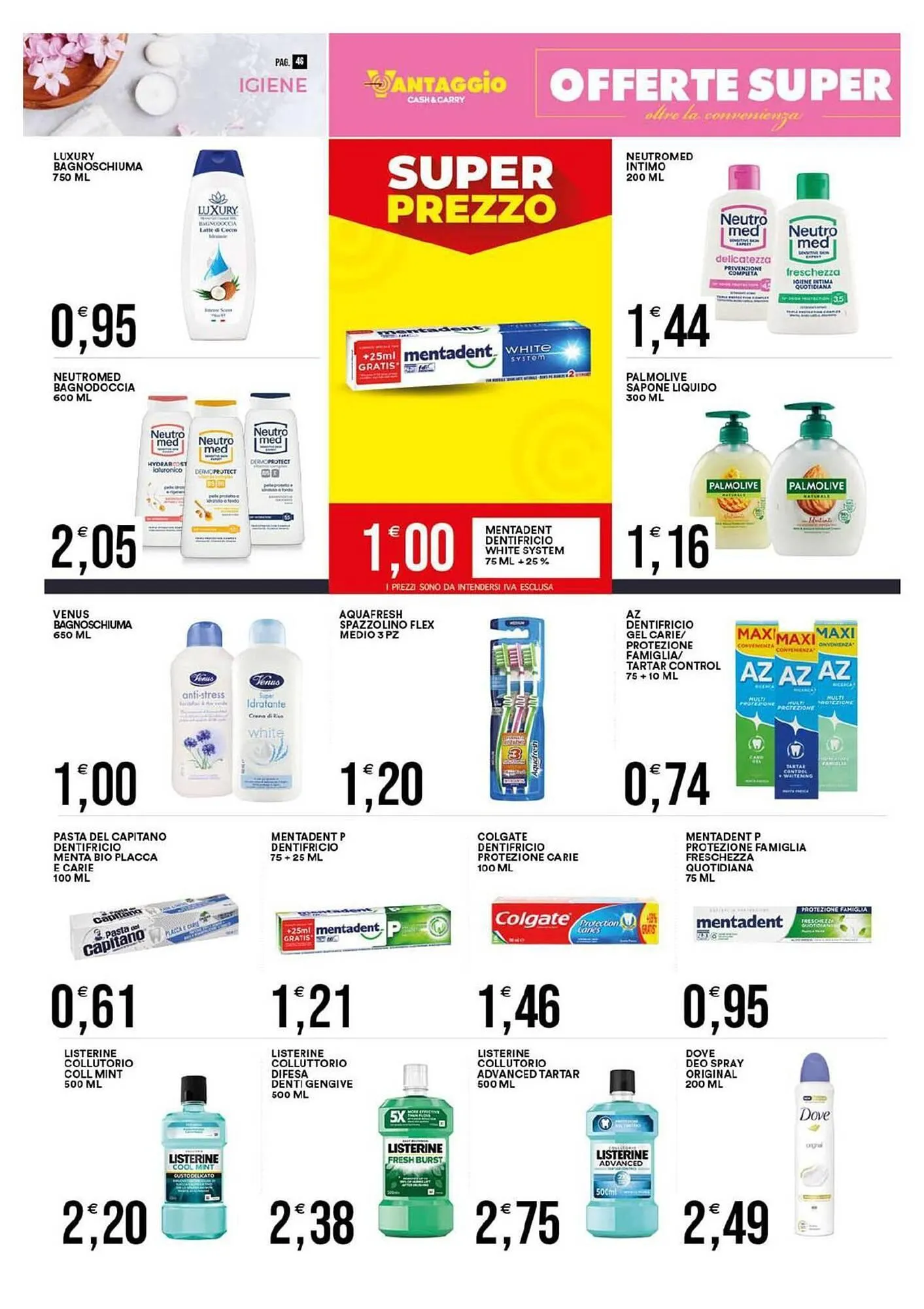 Volantino Vantaggio Cash&Carry da 19 maggio a 31 maggio di 2025 - Pagina del volantino 49
