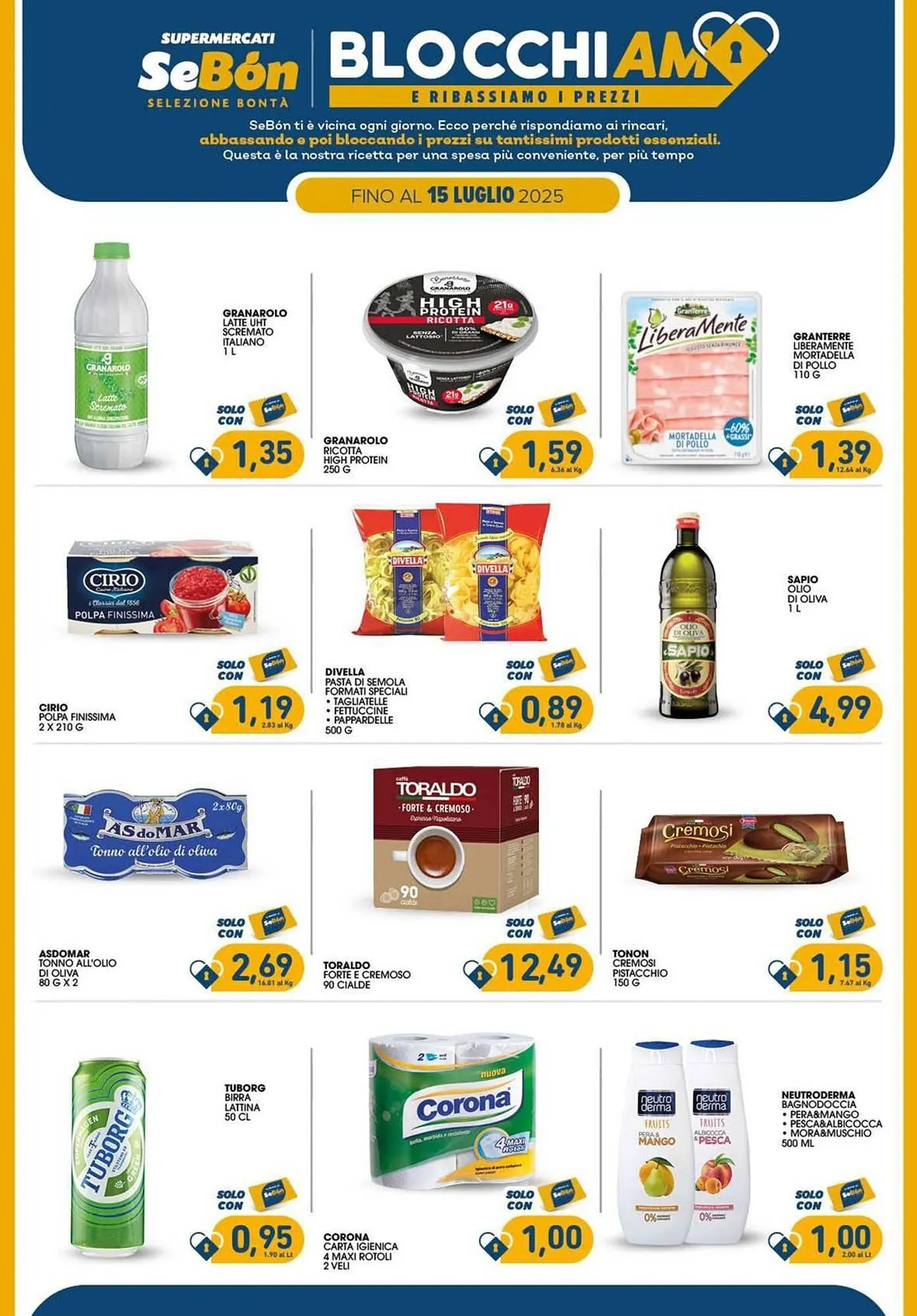 Volantino SeBón Supermercati - 1