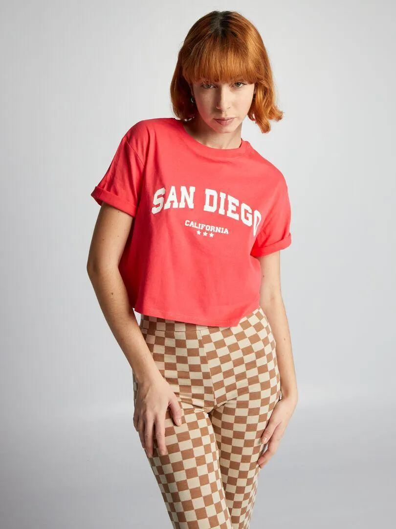 Crop-top in jersey - ROSA