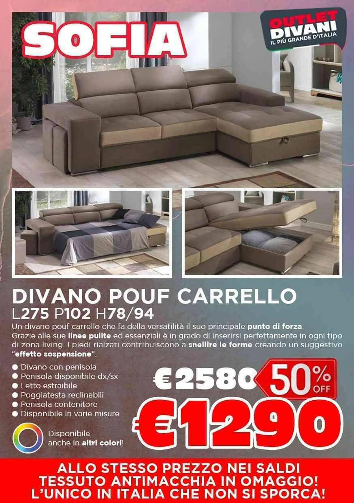 Volantino Outlet Divani da 1 gennaio a 31 gennaio di 2024 - Pagina del volantino 16
