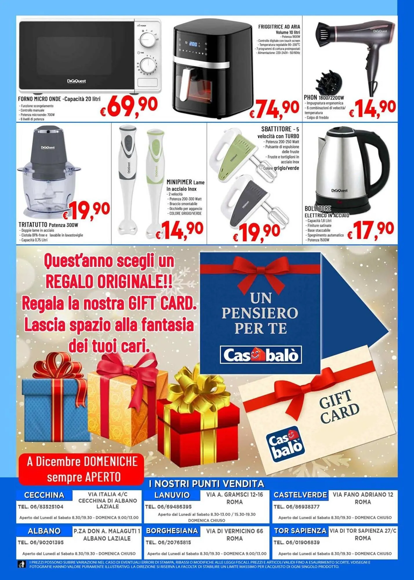 Volantino Casabalò da 10 dicembre a 24 dicembre di 2025 - Pagina del volantino 20