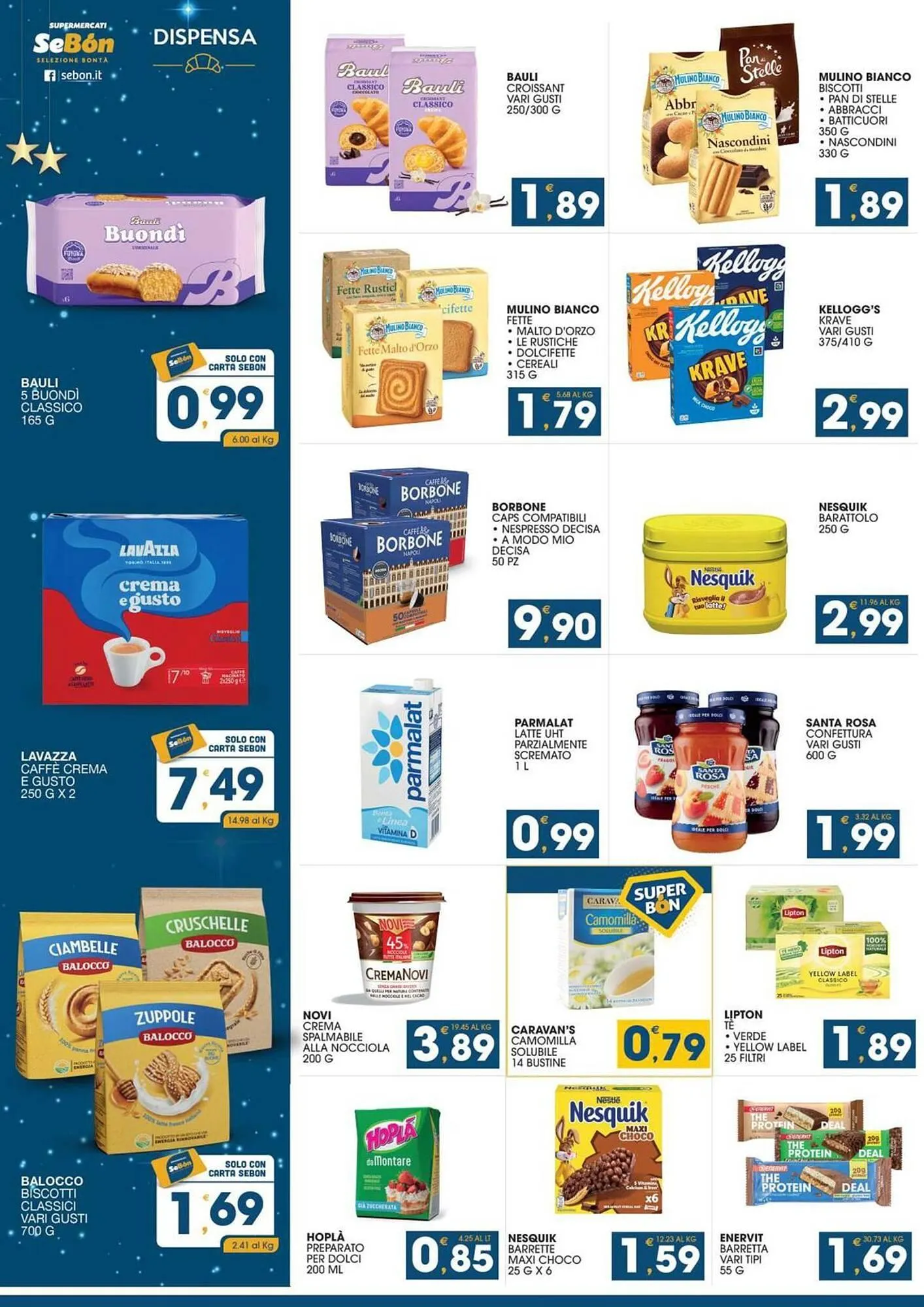 Volantino SeBón Supermercati da 29 dicembre a 6 gennaio di 2026 - Pagina del volantino 10
