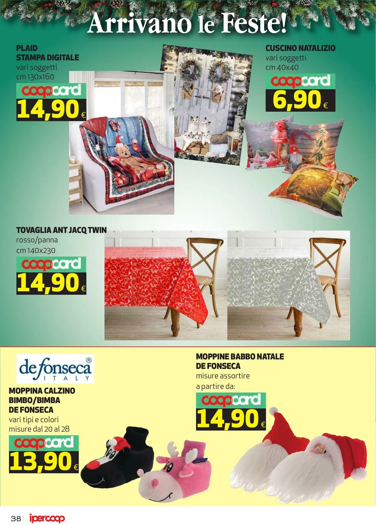 Coop Volantino attuale da 6 dicembre a 17 dicembre di 2023 - Pagina del volantino 38