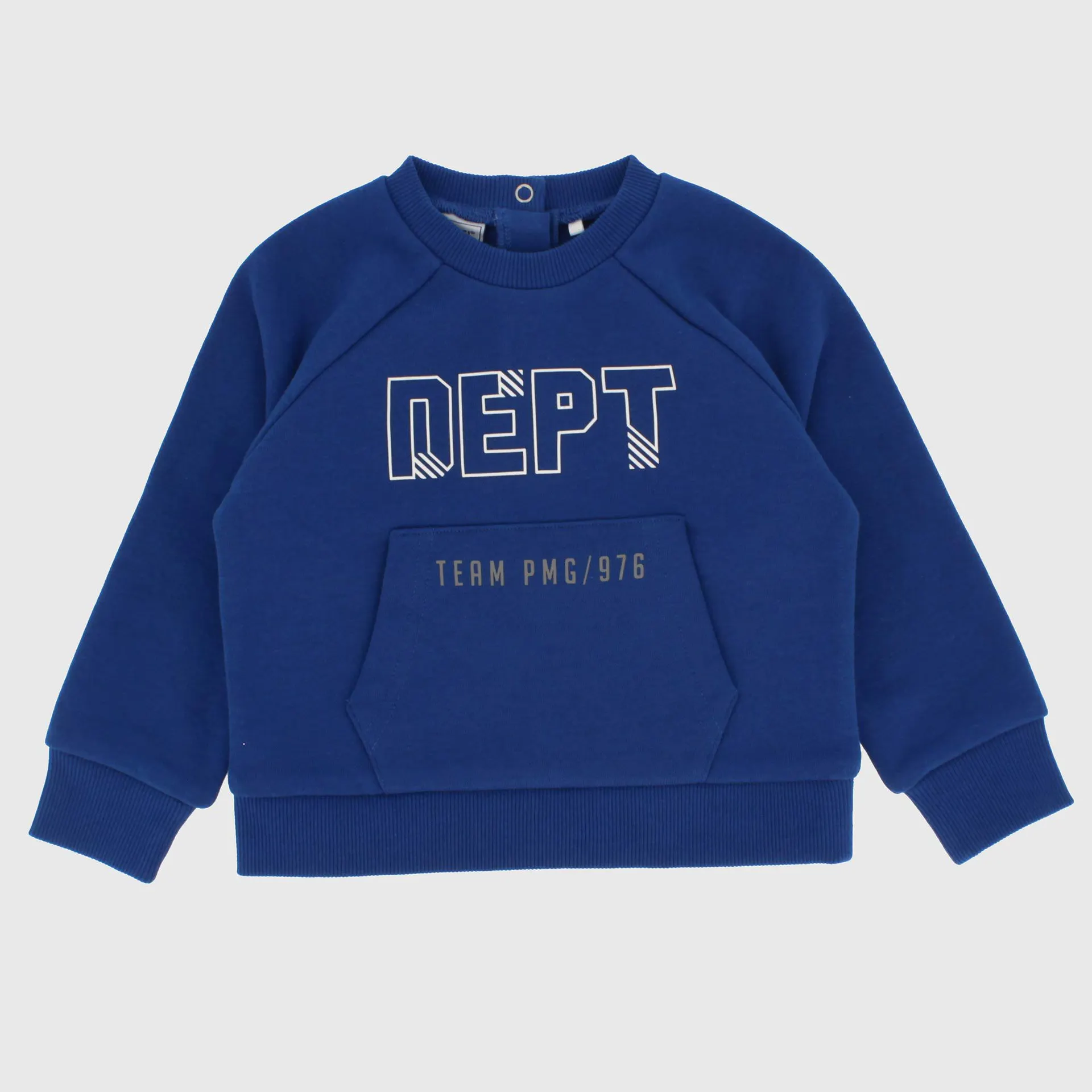 Felpa girocollo da bambino, blu