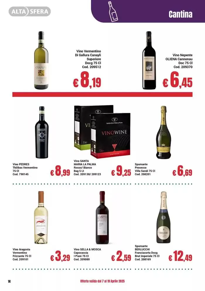 Promo cash da 7 aprile a 19 aprile di 2025 - Pagina del volantino 14