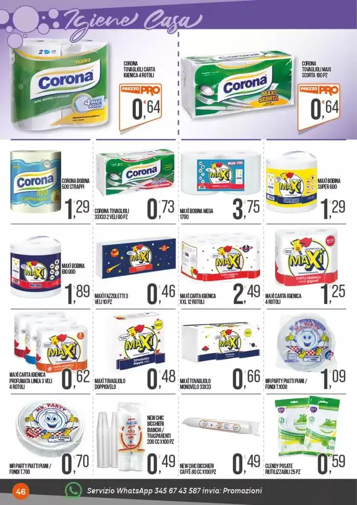 Qualita top a prezzi mai visti! da 28 aprile a 11 maggio di 2025 - Pagina del volantino 46