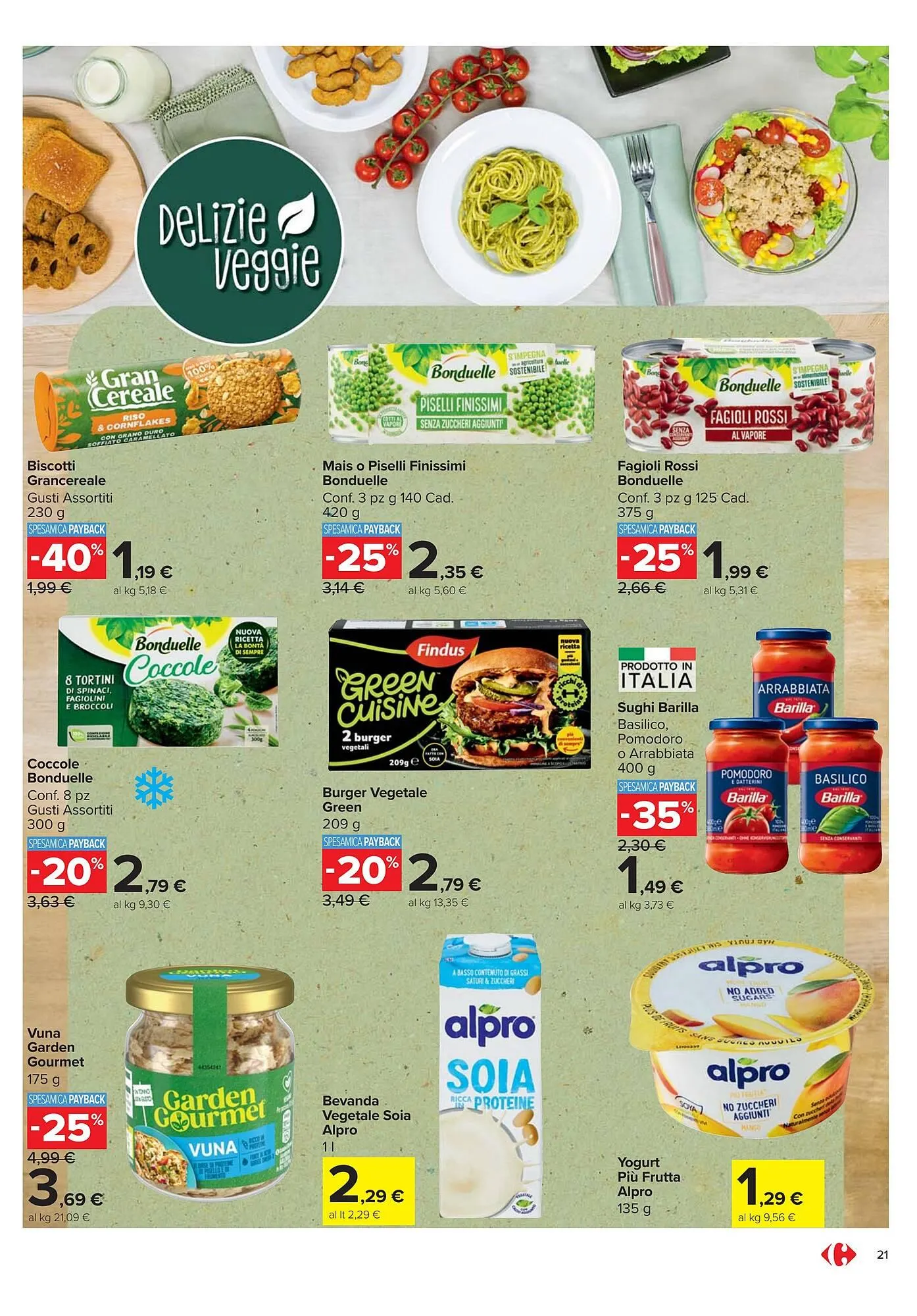 Volantino Carrefour Market da 26 settembre a 9 ottobre di 2025 - Pagina del volantino 21