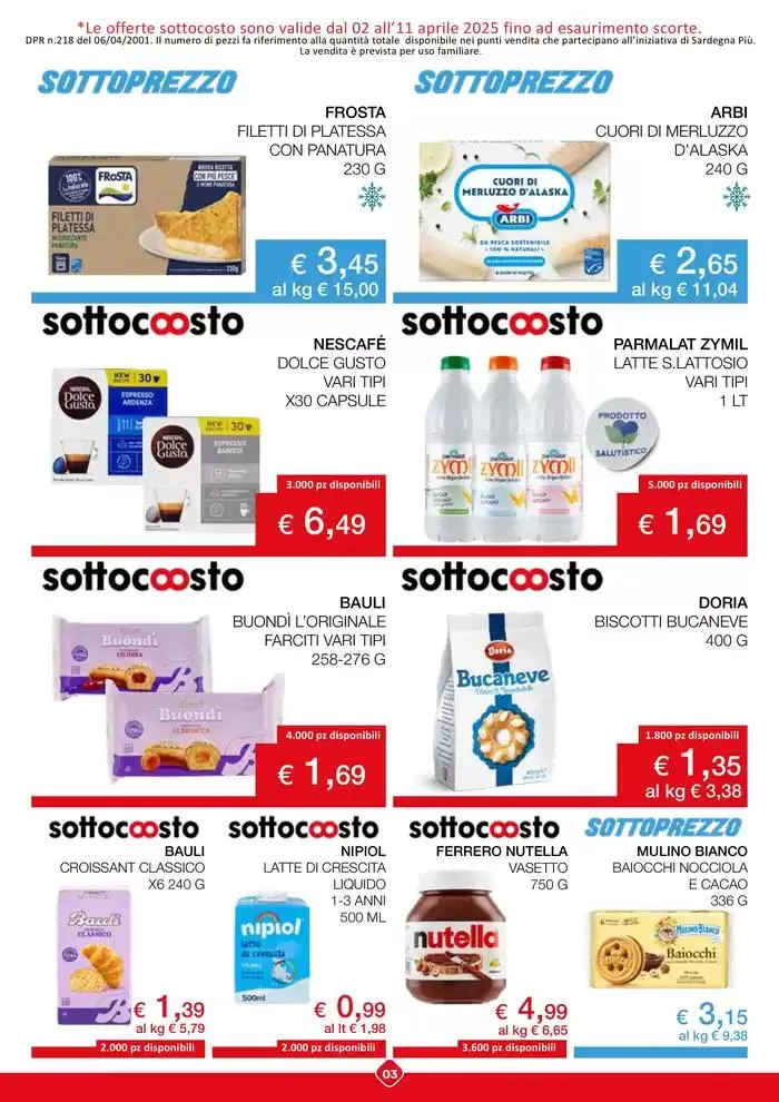Sottocosto da 2 aprile a 11 aprile di 2025 - Pagina del volantino 5