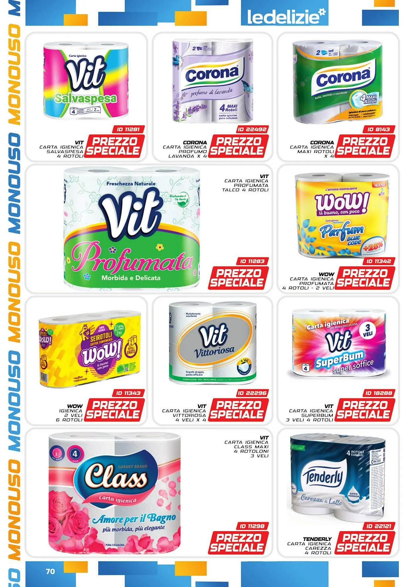 Volantino Le Delizie del Sud da 17 marzo a 31 marzo di 2025 - Pagina del volantino 70