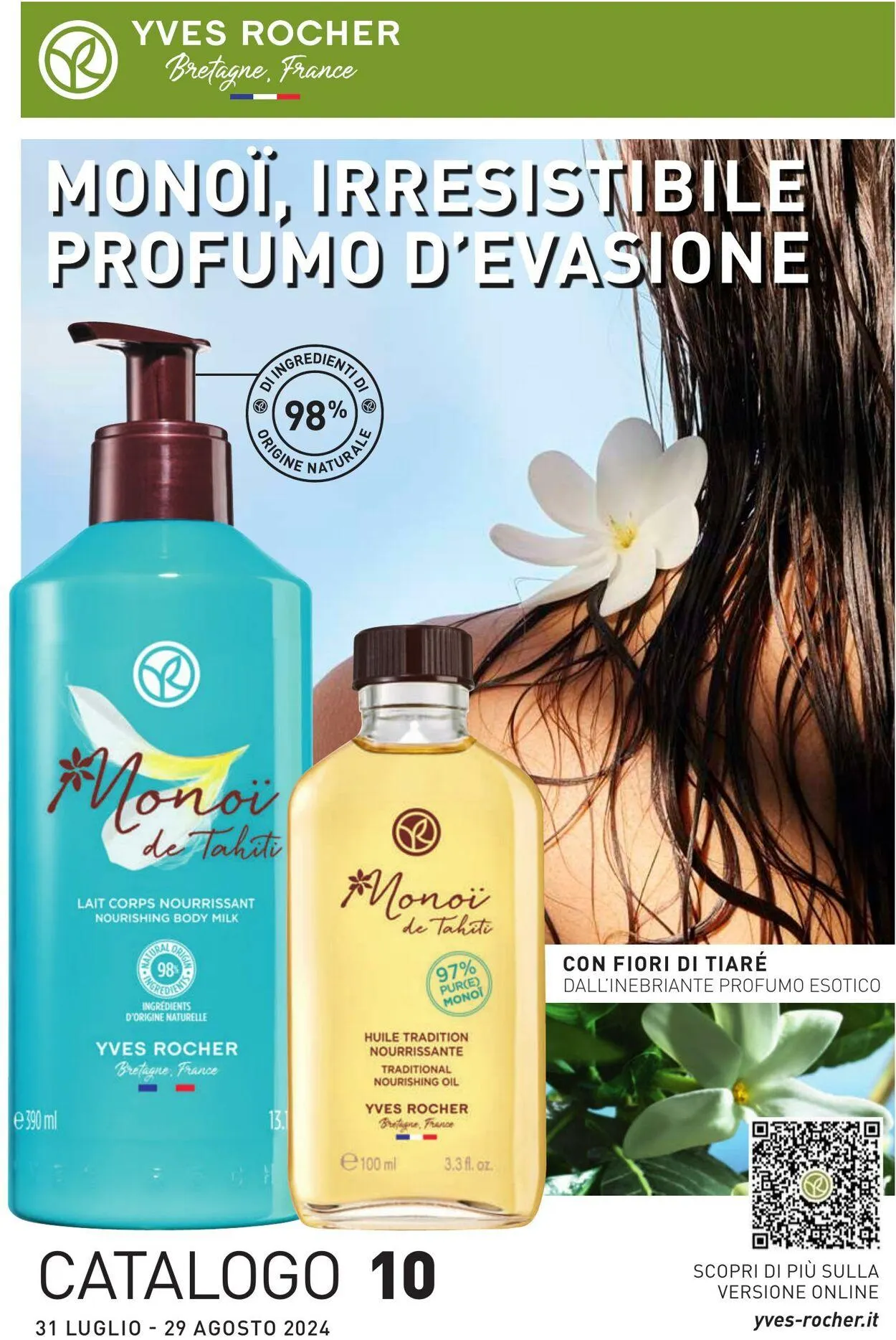 Yves Rocher Volantino attuale da 7 novembre a 21 novembre di 2024 - Pagina del volantino 1