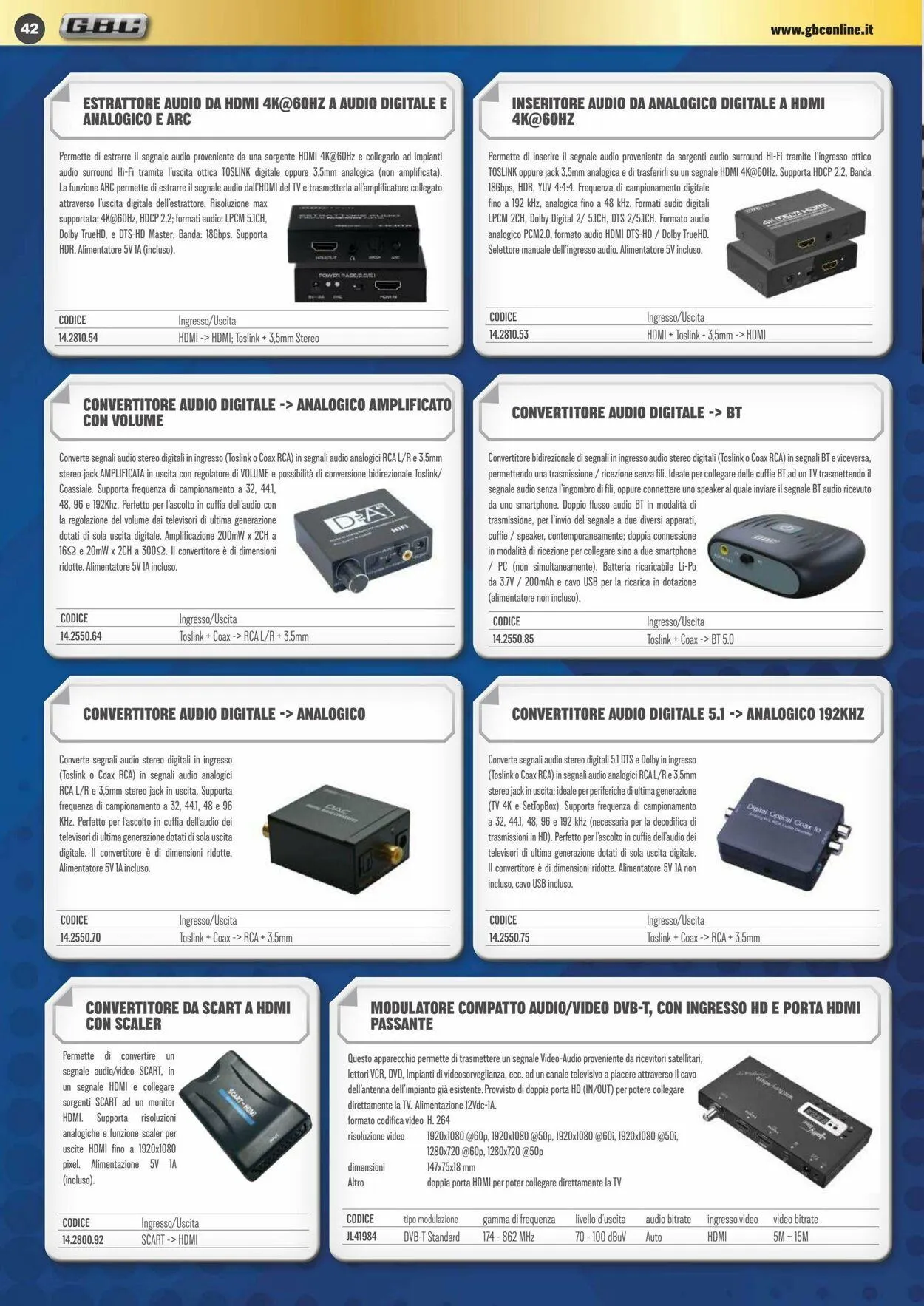 GBC Volantino attuale da 14 novembre a 28 novembre di 2025 - Pagina del volantino 42