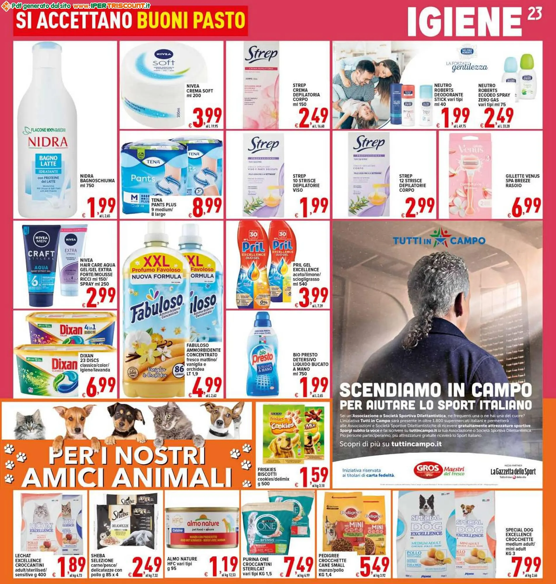 Volantino Iper Triscount da 3 agosto a 10 agosto di 2023 - Pagina del volantino 23