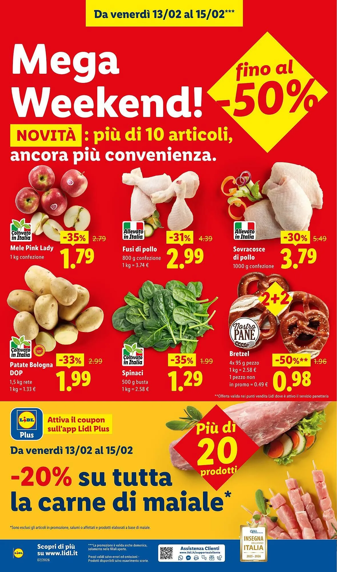 Volantino Lidl da 9 febbraio a 15 febbraio di 2026 - Pagina del volantino 50