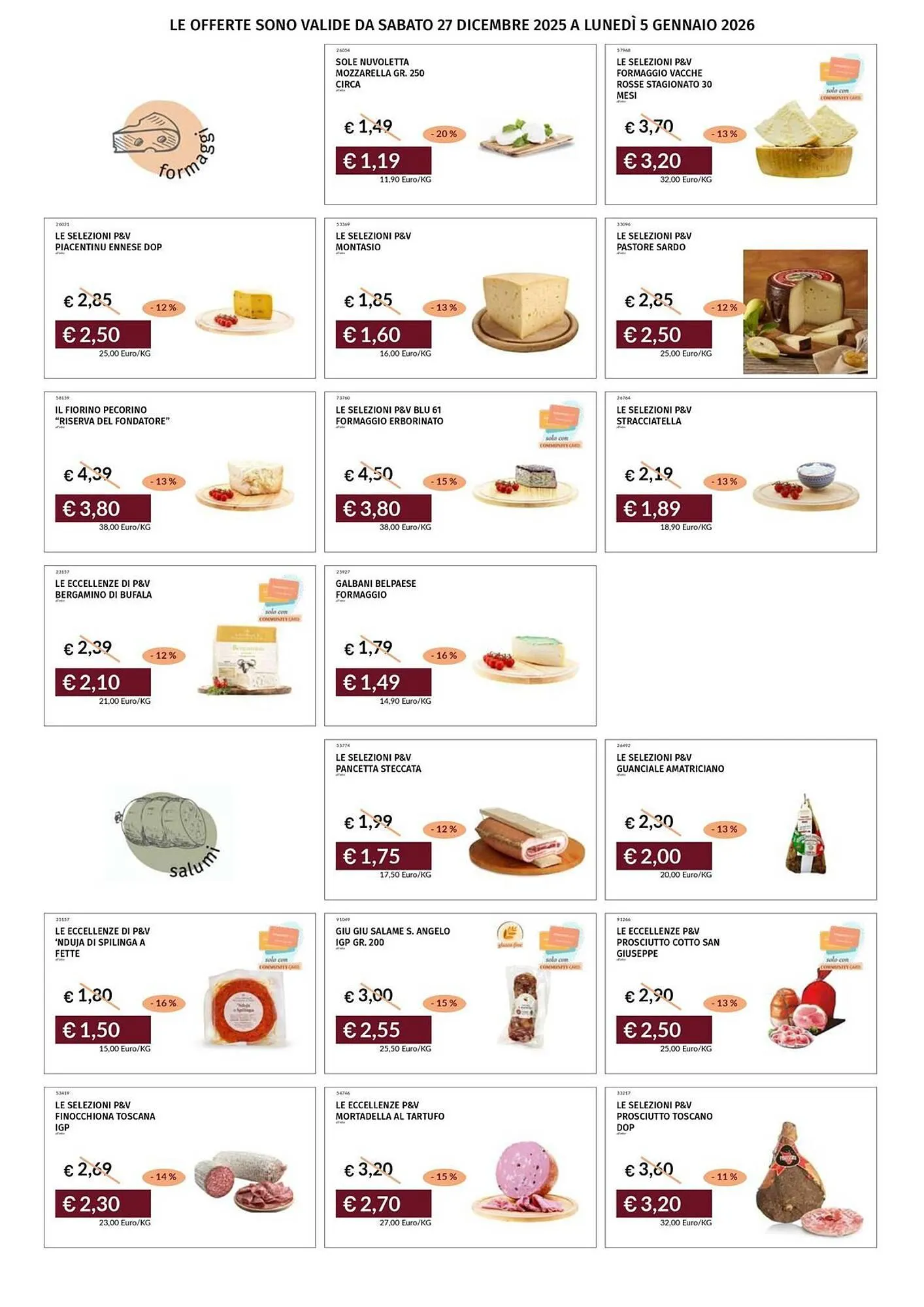 Volantino Prezzemolo e Vitale da 29 dicembre a 5 gennaio di 2026 - Pagina del volantino 2
