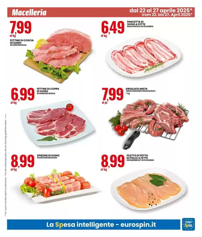 Speciale grigliata e speciale Radames da 22 aprile a 27 aprile di 2025 - Pagina del volantino 11