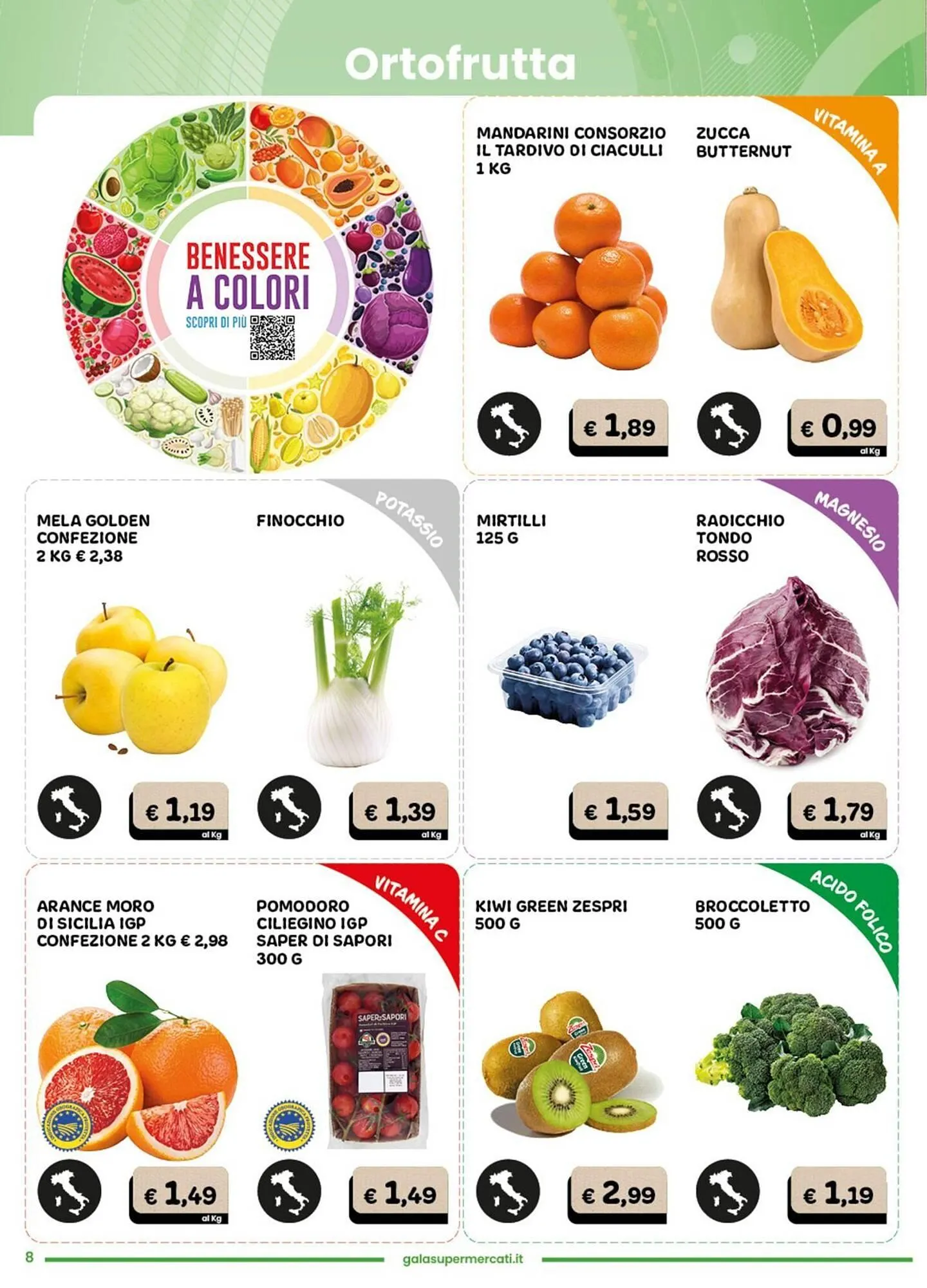 Volantino Gala Supermercati da 2 gennaio a 13 gennaio di 2026 - Pagina del volantino 8