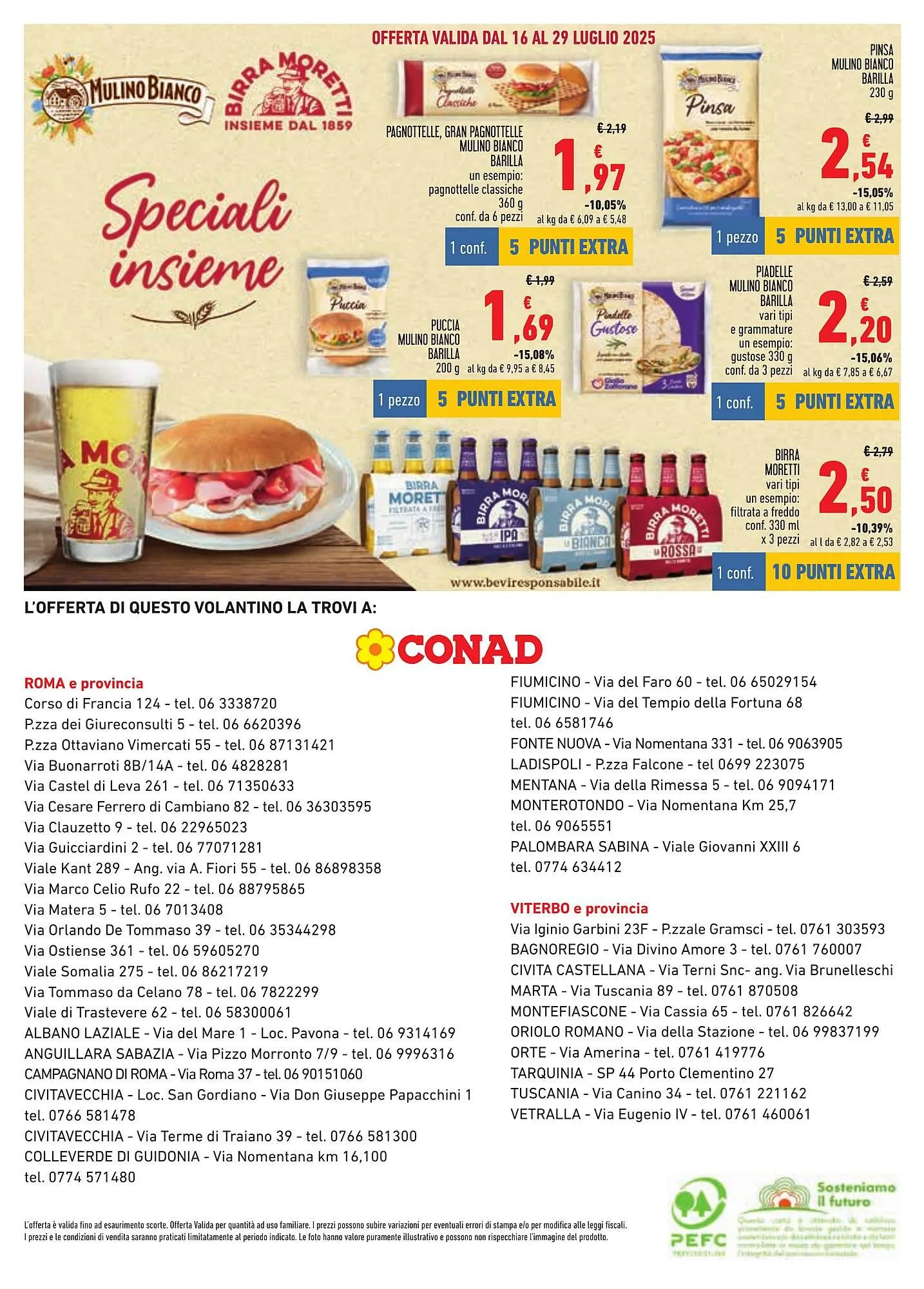 Volantino Conad da 16 luglio a 12 agosto di 2025 - Pagina del volantino 12