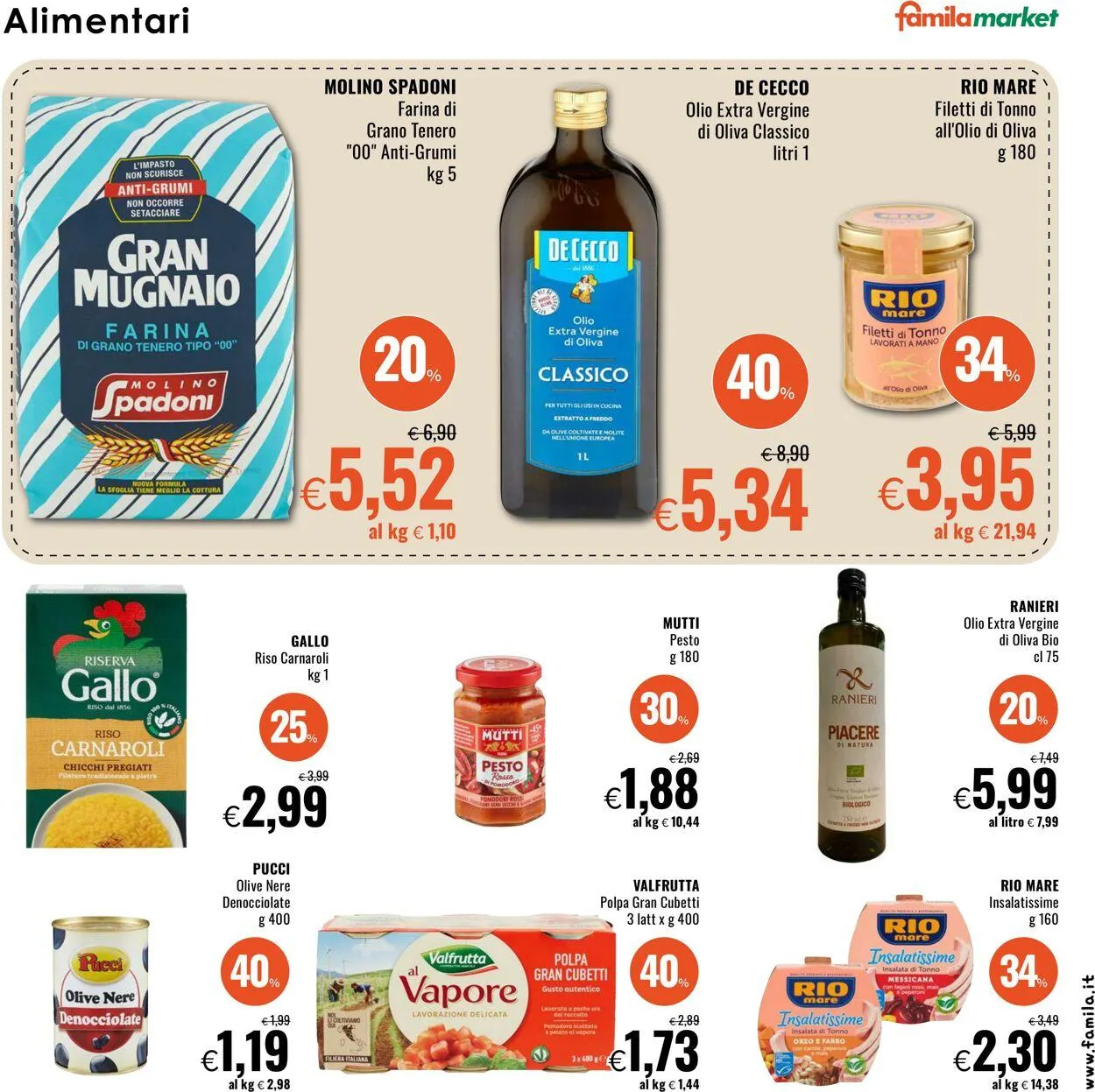 Famila Volantino attuale da 5 giugno a 18 giugno di 2025 - Pagina del volantino 9