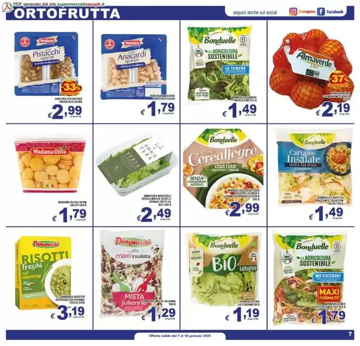 Super offerte da 7 gennaio a 16 gennaio di 2025 - Pagina del volantino 7