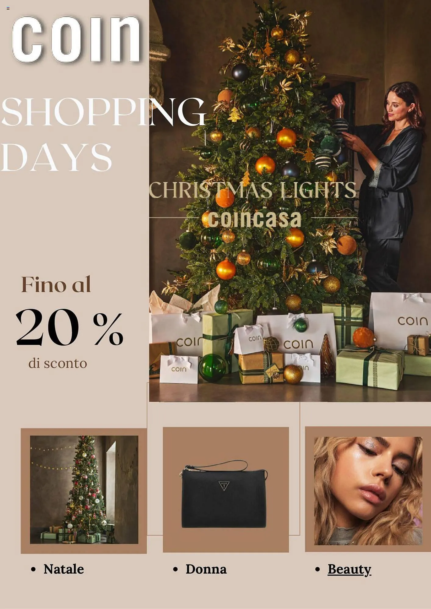 Volantino Coin da 29 ottobre a 4 dicembre di 2023 - Pagina del volantino 1